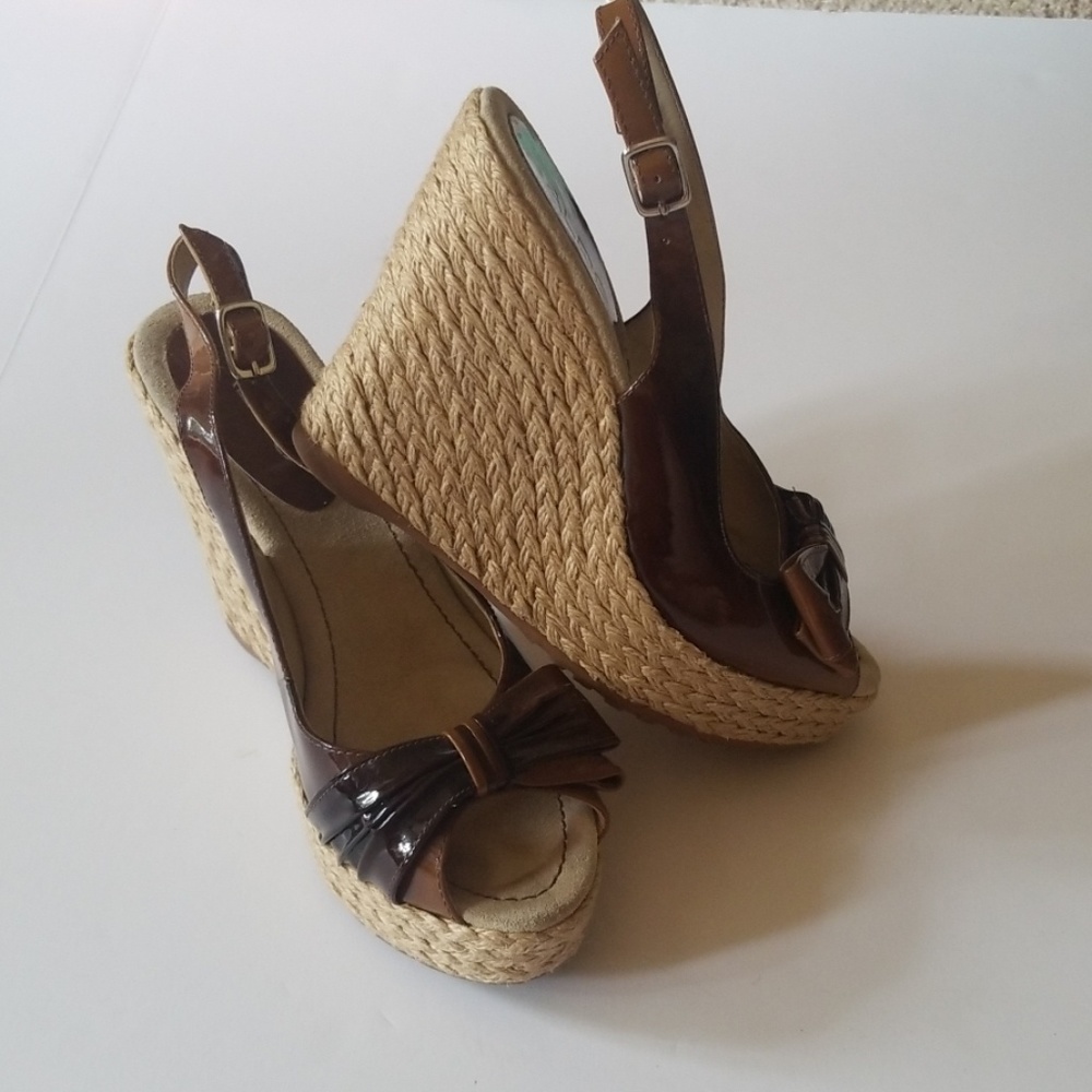 Brown Ombrè Aldo Wedges